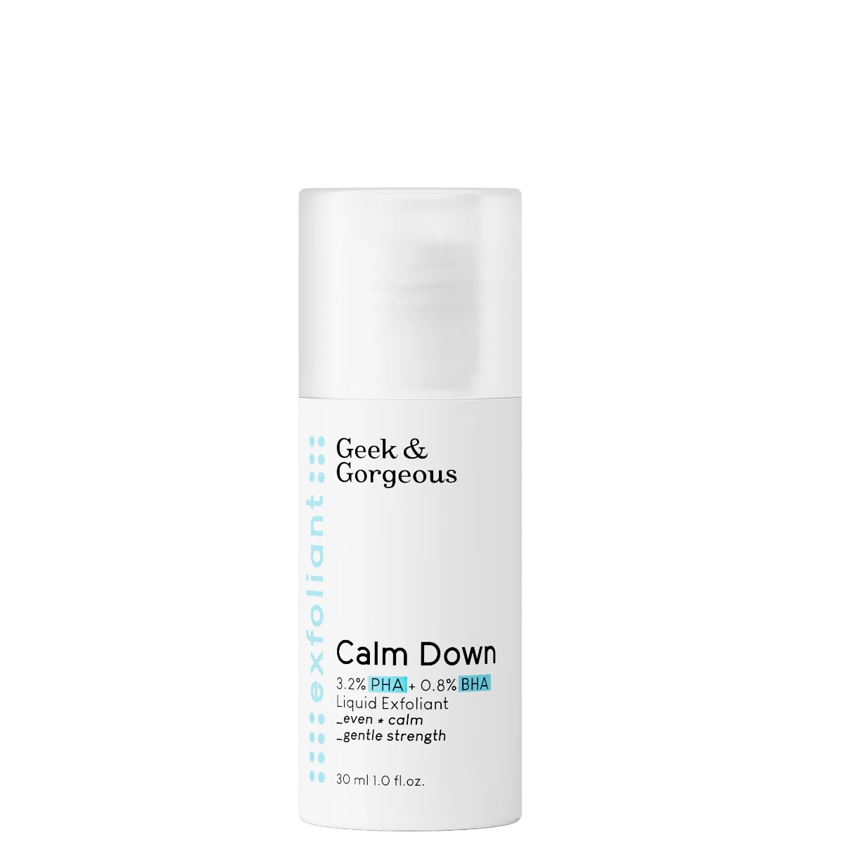 Lotiune exfolianta 4% PHA+BHA, 30ml, Geek&Gorgeous