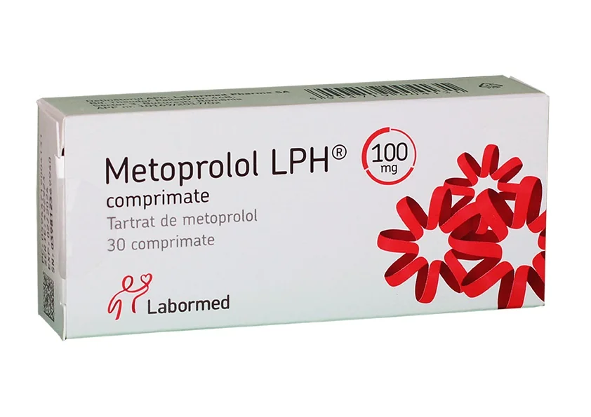 Metoprolol 100mg, 30 comprimate, Labormed | Dr.Max Farmacie