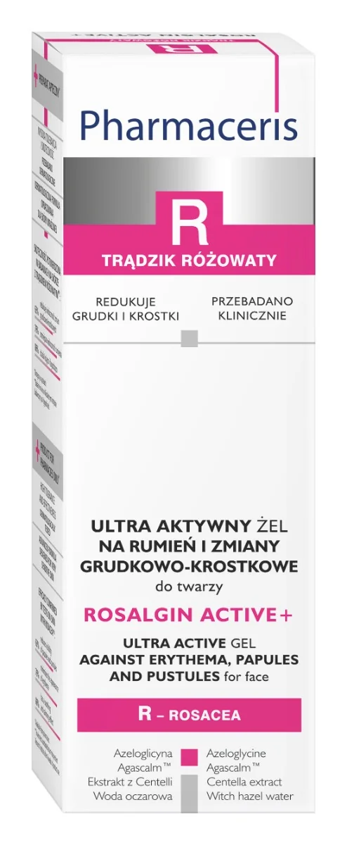 Gel Rosalgin Active+ R, 30ml, Pharmaceris