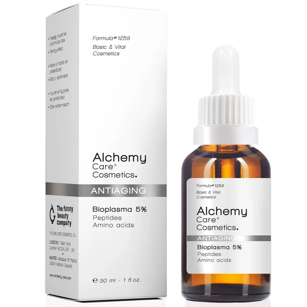 Ser reparator pentru fata Bioplasma 5%, 30ml, Alchemy