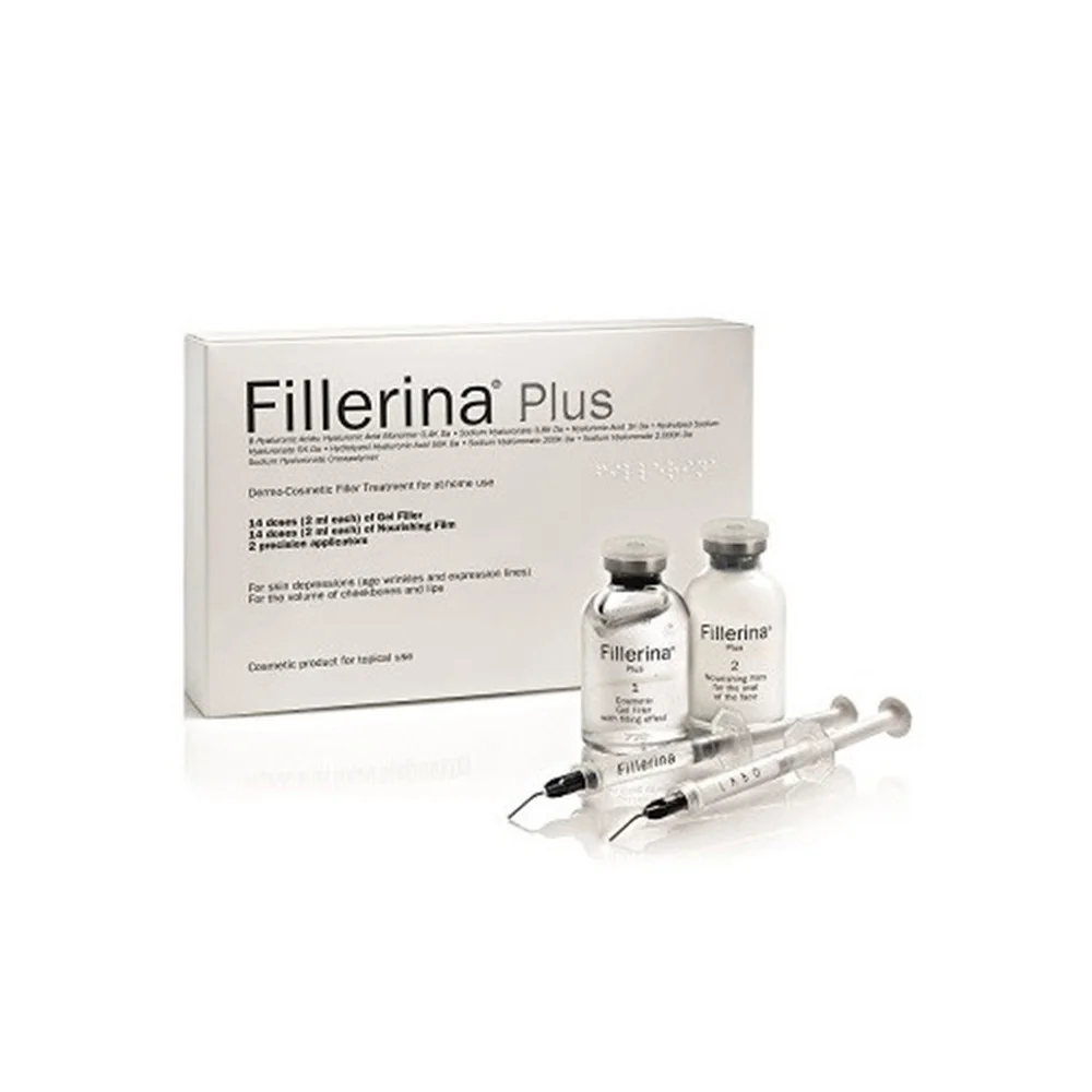 Gel de umplere Fillerina Plus Grad 5, 2 x 30ml + 2 aplicatoare, Labo