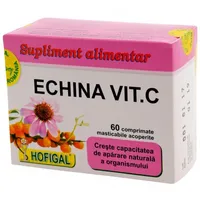 Echina + Vit C, 60 comprimate, Hofigal