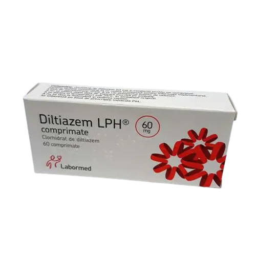 Diltiazem LPH 60mg, 60 comprimate, Labormed 