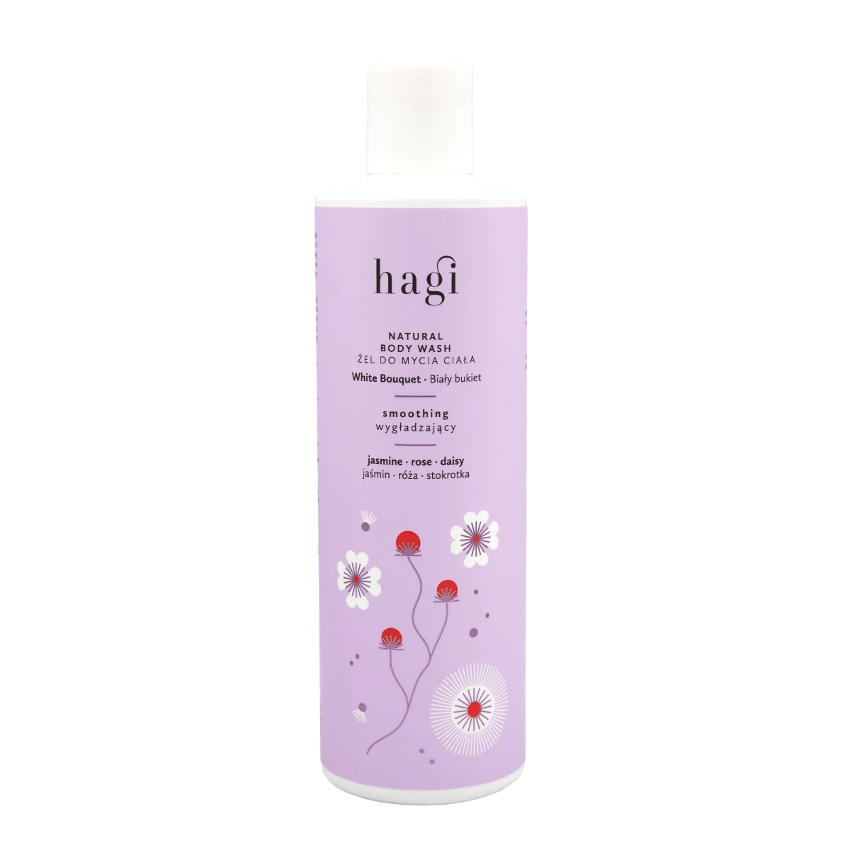 Gel de dus natural White Bouquet, 300ml, Hagi