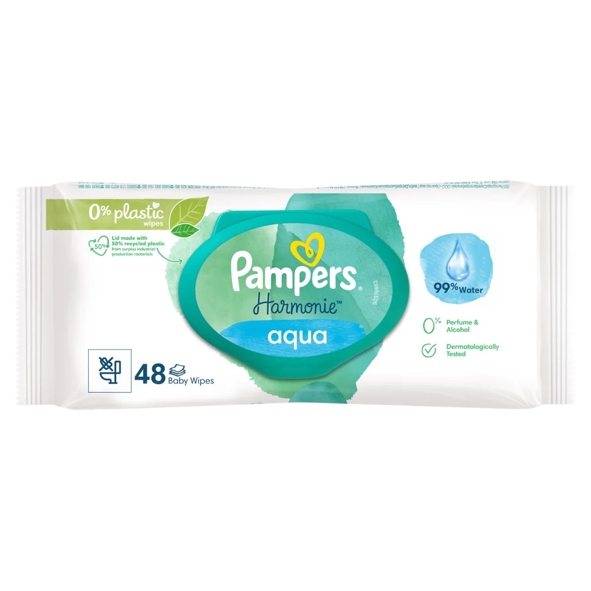 Servetele Aqua Harmonie, 48 bucati, Pampers