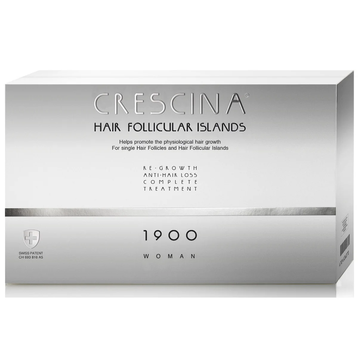 Follicular Islands 1900 Woman Crescina , 10 + 10 fiole, Labo
