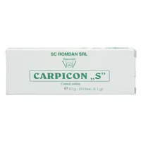 Carpicon S supozitoare, 10g, Romdan
