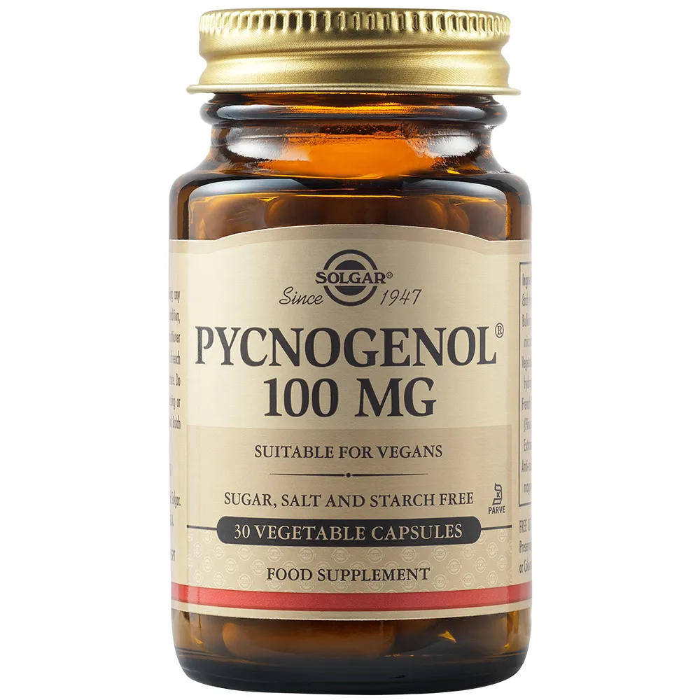 Pycnogenol 100mg, 30 capsule, Solgar
