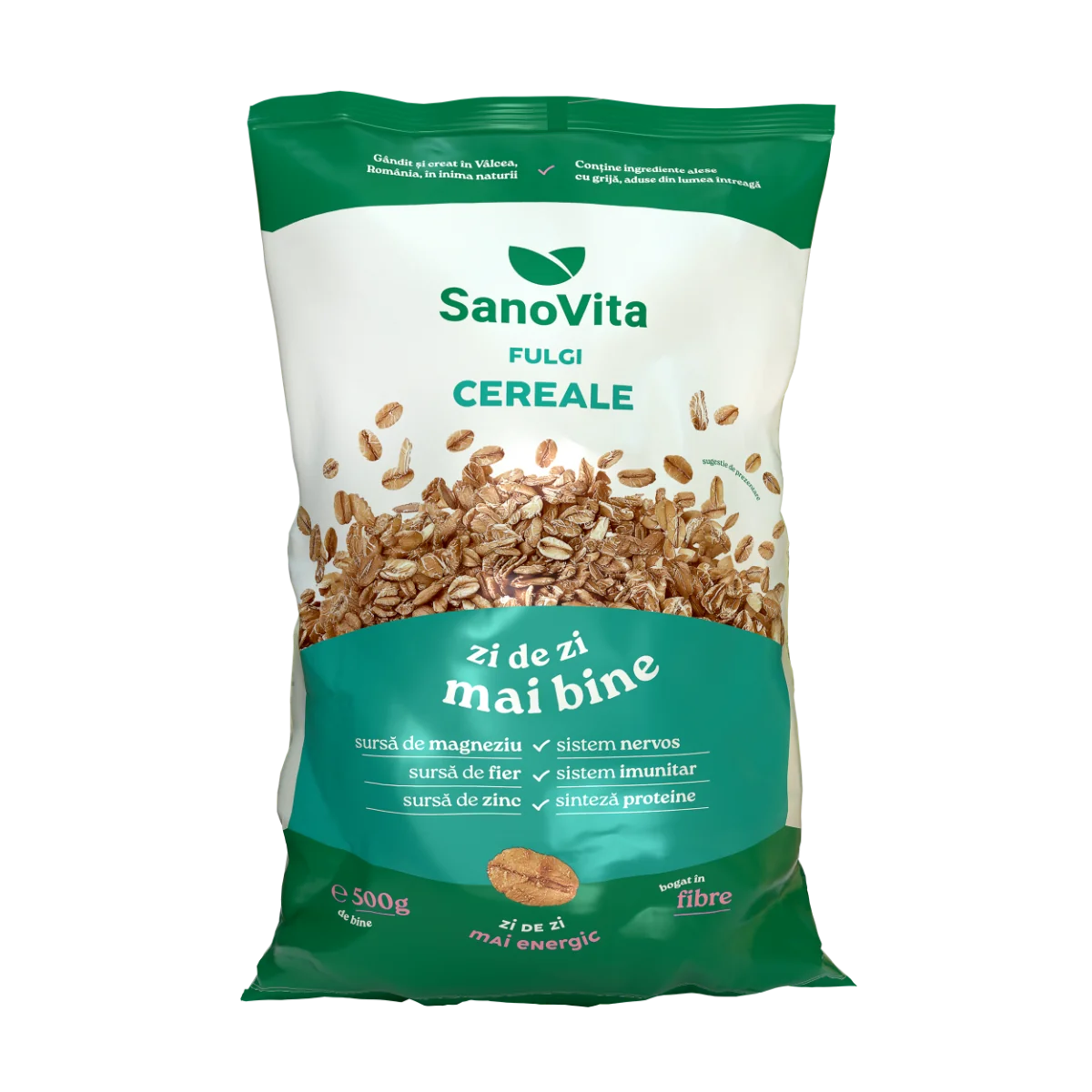 Fulgi de cereale, 500g, SanoVita