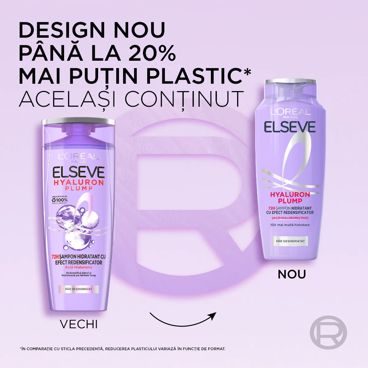 Sampon Hyaluron Plump, 400ml, Elseve