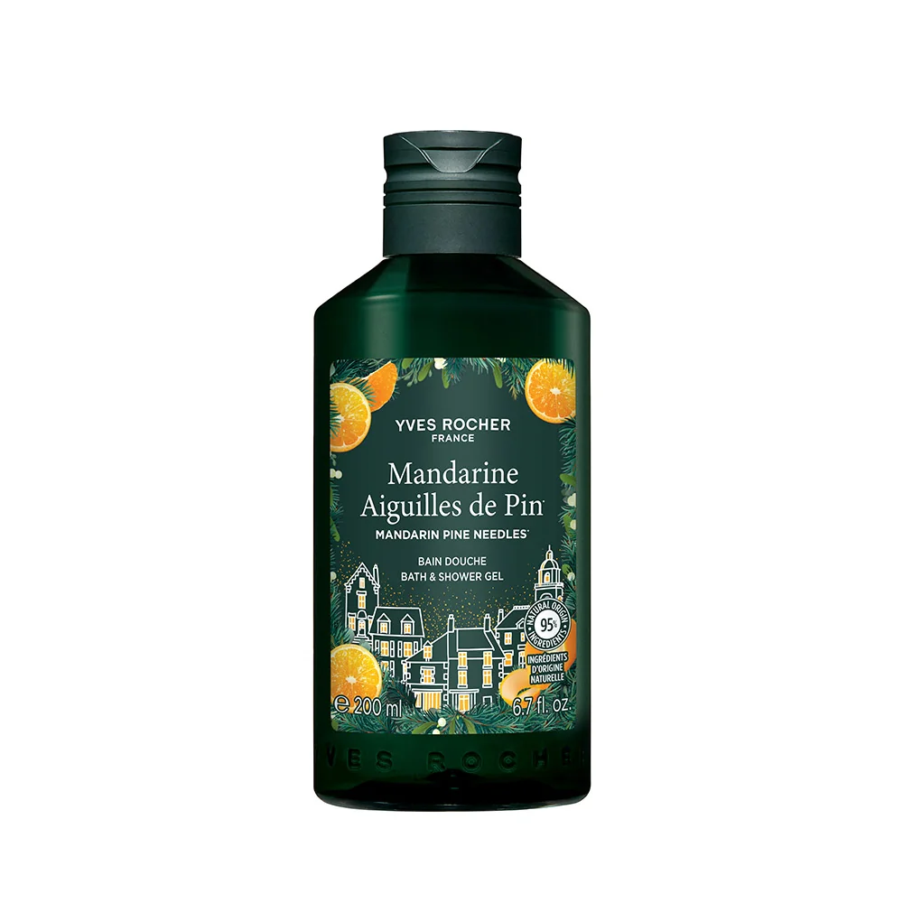 Gel de dus Mandarina & Pin, 200ml, Yves Rocher
