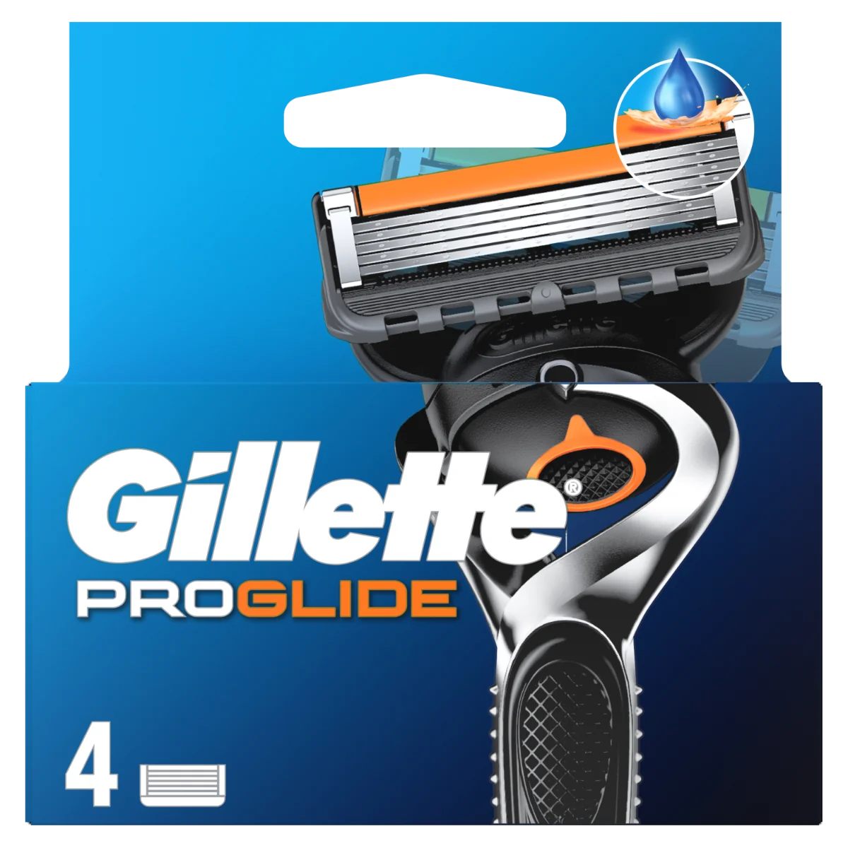 Set rezerve aparat de ras Proglide, 4 bucati, Gillette