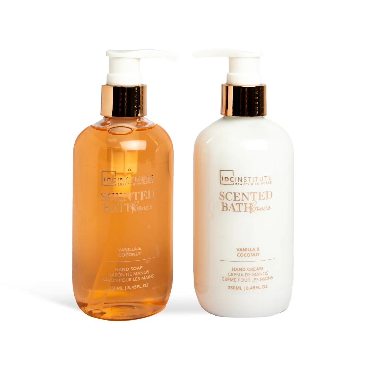 Set Scented Bath Bronze Duo pentru maini, IDC Institute