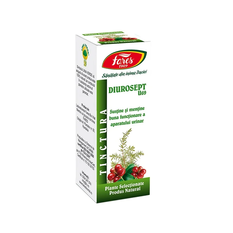 Tinctura Diurosept, 30 ml, Fares