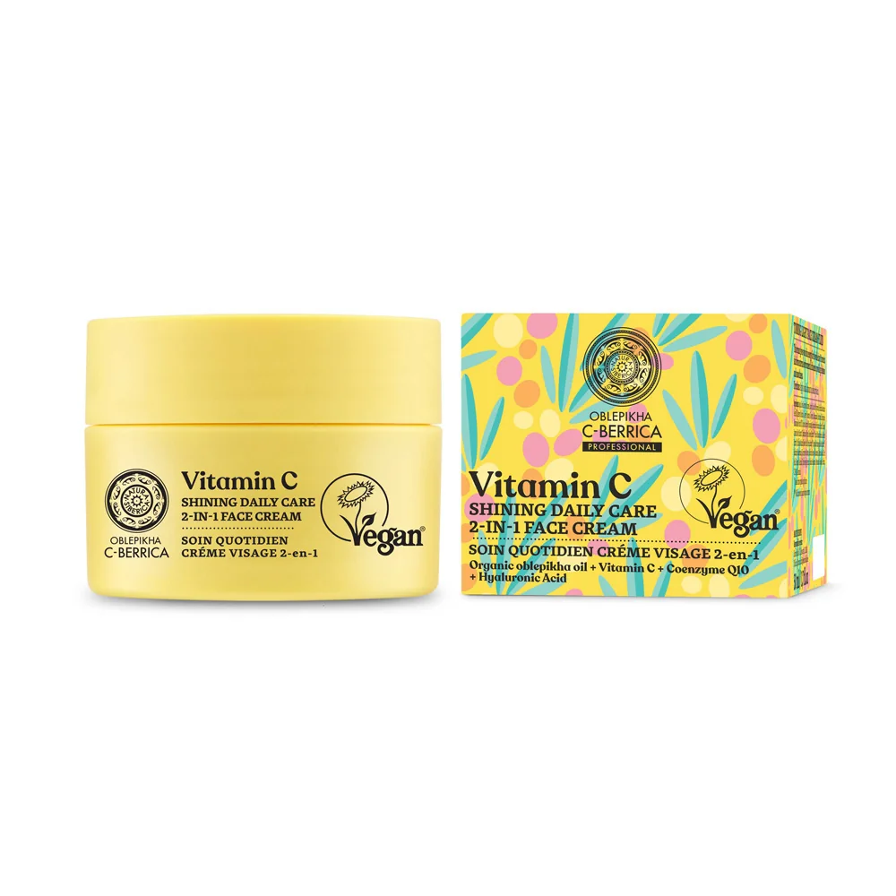 Crema de fata 2in1 Oblepikha C-Berrica, 50ml, Natura Siberica