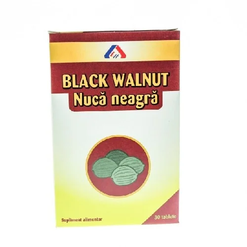 Nuca neagra, 30 comprimate, American Lifestyle