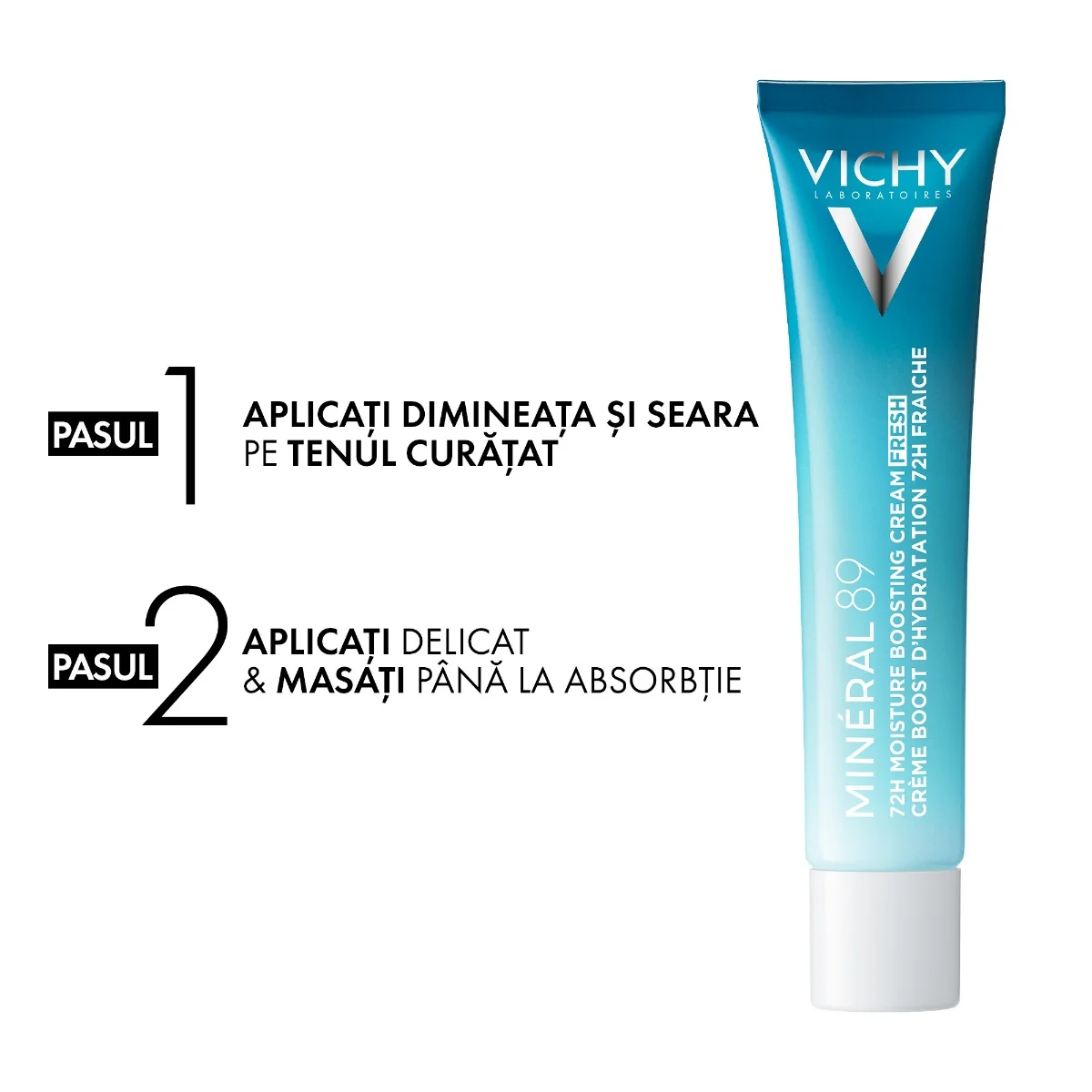 Crema intens hidratanta Mineral 89 72h, 40ml, Vichy