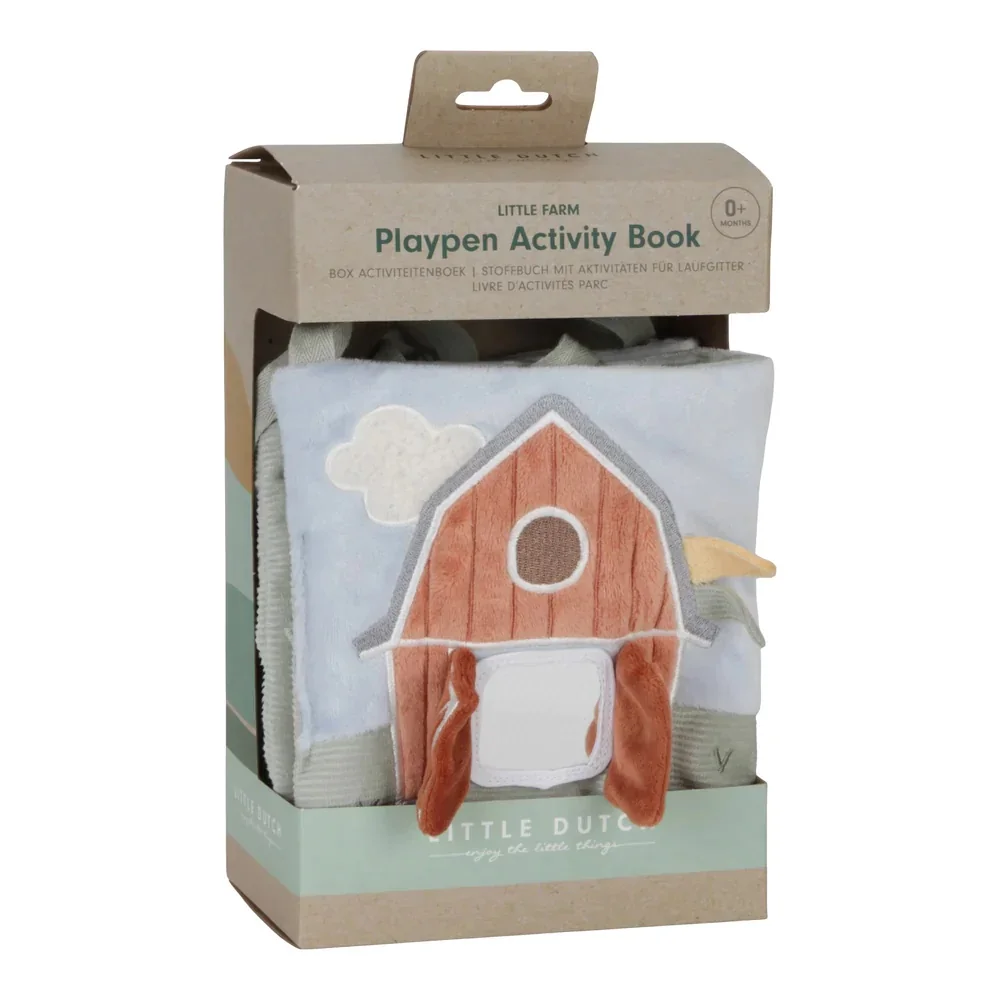 Panou senzorial pentru patut Little Farm, 1 bucata, Little Dutch