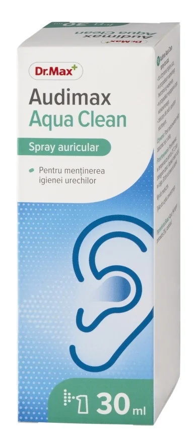 Dr. Max Audimax Aqua Clean spray auricular, 30ml
