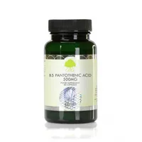 Vitamina B5 Acid Pantotenic 500mg, 60 capsule, G&G