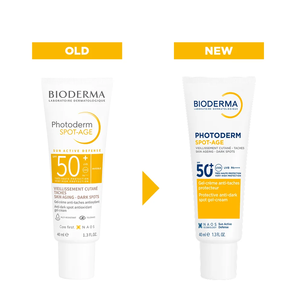 Gel-crema cu efect antioxidant impotriva petelor brune Photoderm Spot-Age SPF 50+, 40ml, Bioderma