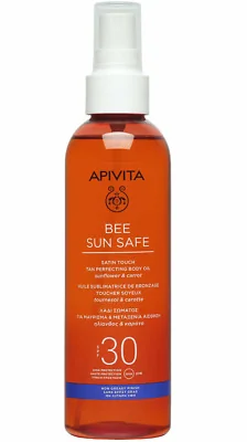 Apivita Ulei accelerare bronz SPF30 Bee Sun Safe, 200ml
