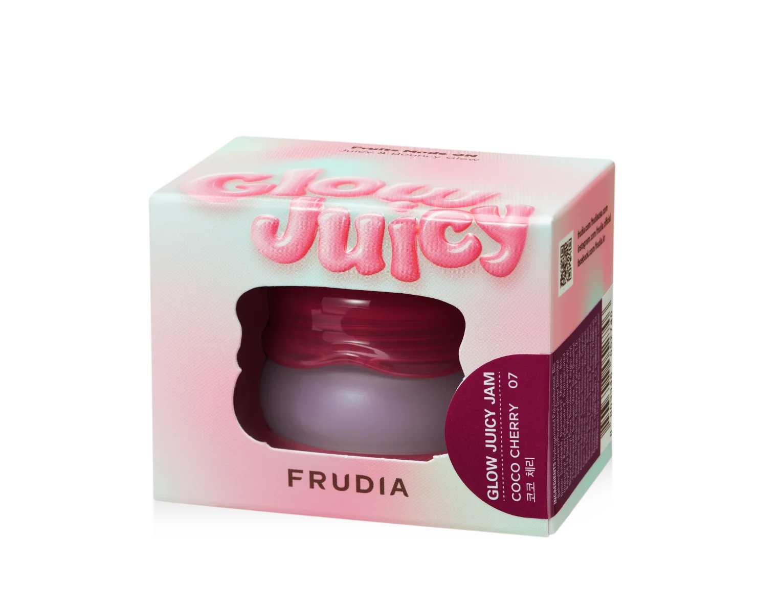 Balsam de buze glow juicy jam 07 Coco cherry, 4.5g, Frudia