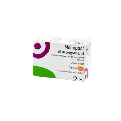 Monopost solutie oftalmica 50mcg/ml, 30 unidoze de 0.2ml, Thea