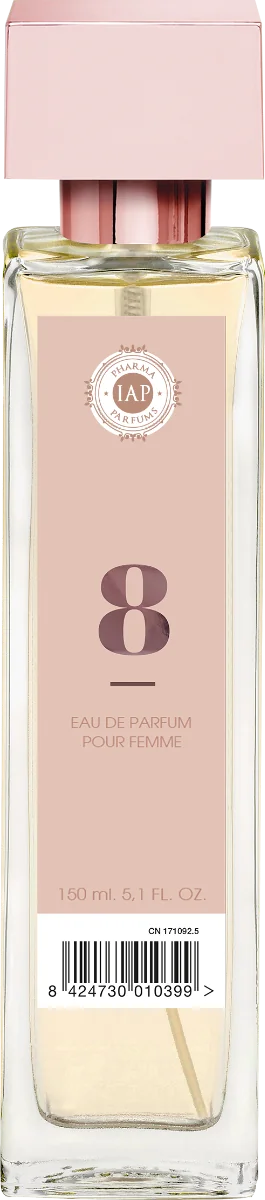 Apa de parfum pentru femei Nr. 8, 150ml, IAP Pharma