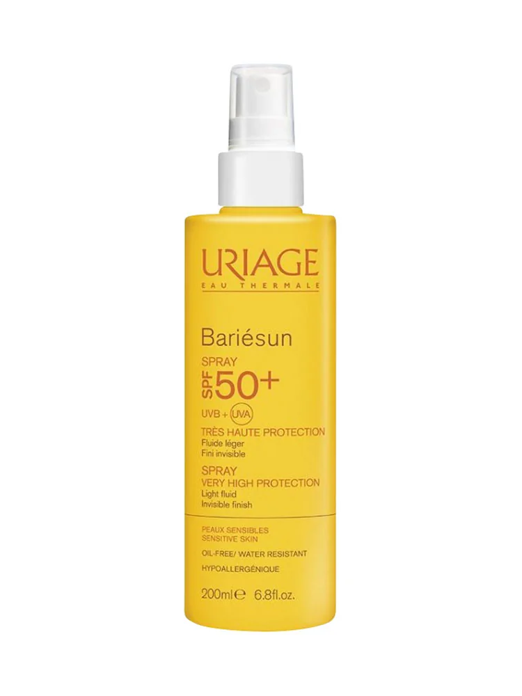 Spray protectie solara SPF 50+ Bariesun, 200 ml, Uriage