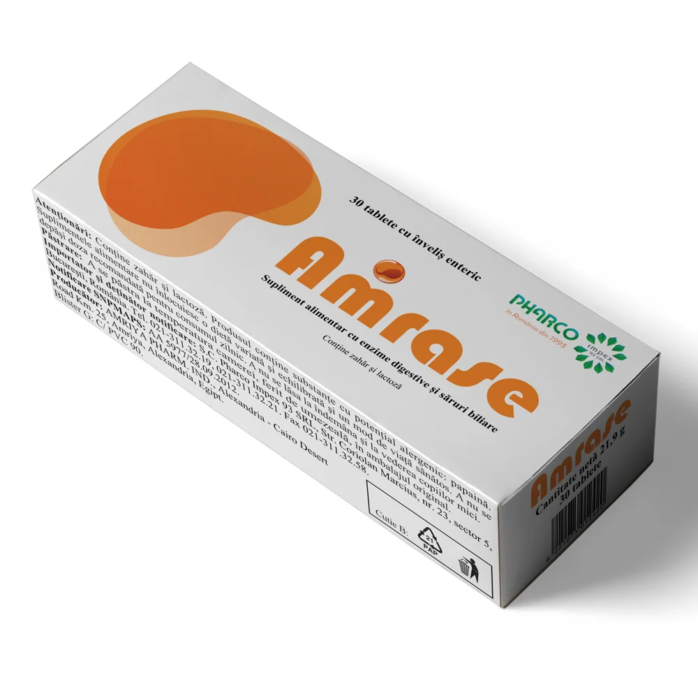 Amrase, 30 tablete, Pharco