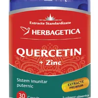 Quercetin + Zinc, 30 capsule, Herbagetica