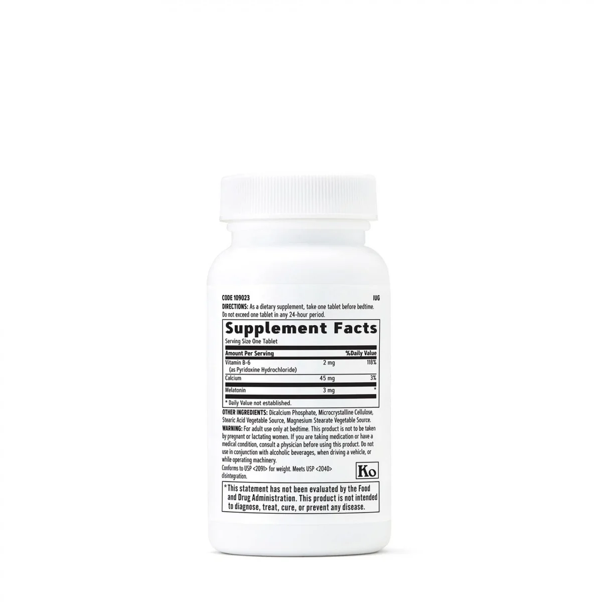 Melatonina 3mg, 120 tablete, GNC