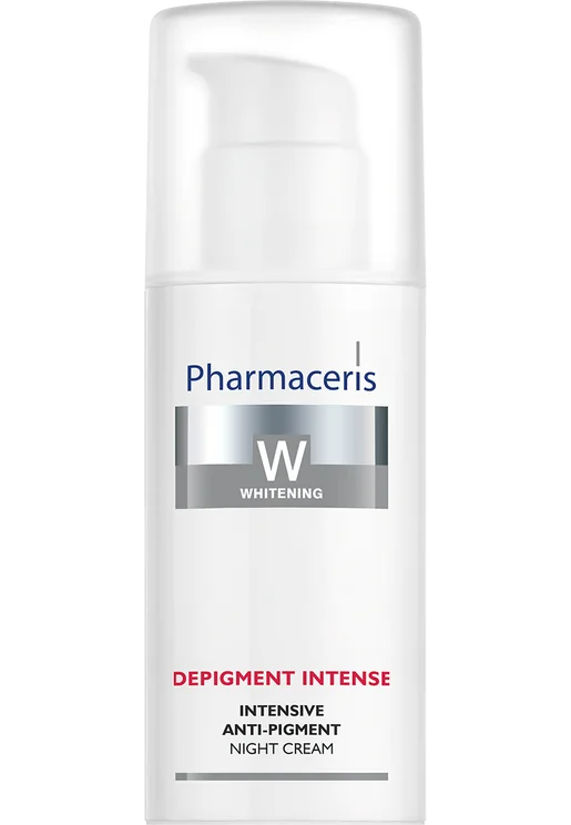 Crema de noapte anti-pigment cu efect de iluminare W, 50ml, Pharmaceris