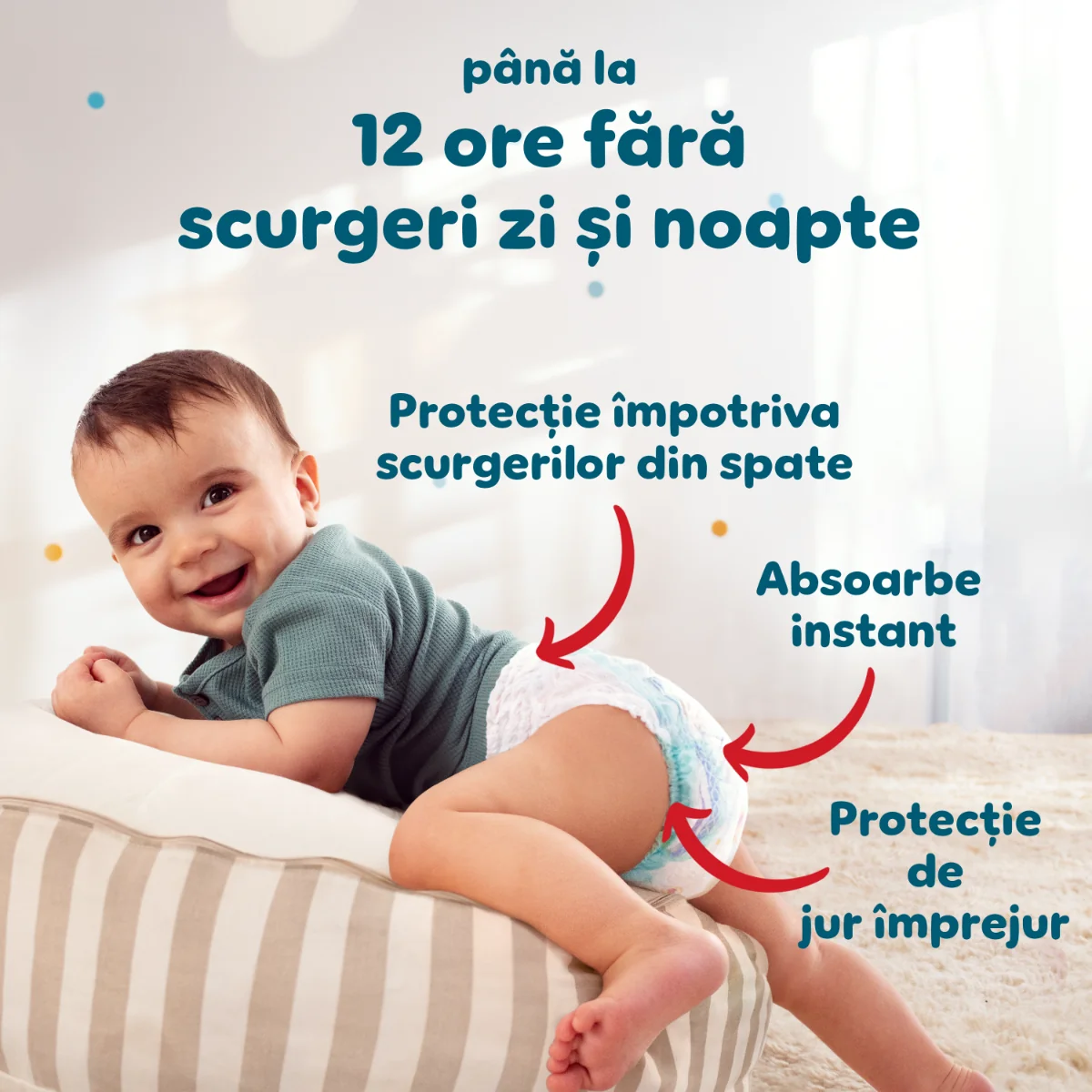 Scutece-chilotel Pants XXL Box Marimea 4 pentru 9-15 kg, 156 bucati, Pampers 