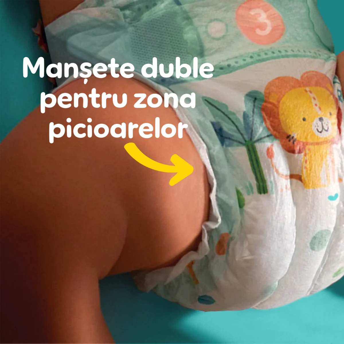 Scutece Active Baby XXL Box Marimea 6 pentru 13 -18 kg, 128 bucati, Pampers