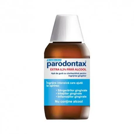Apa de gura fara alcool Parodontax Extra, 300ml, Gsk