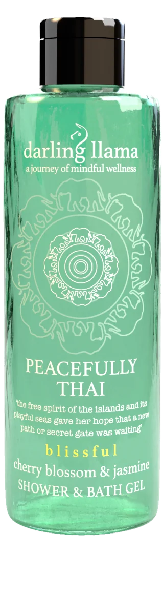 Gel de dus Peacefully Thai Darling Llama, 400ml, Treaclemoon