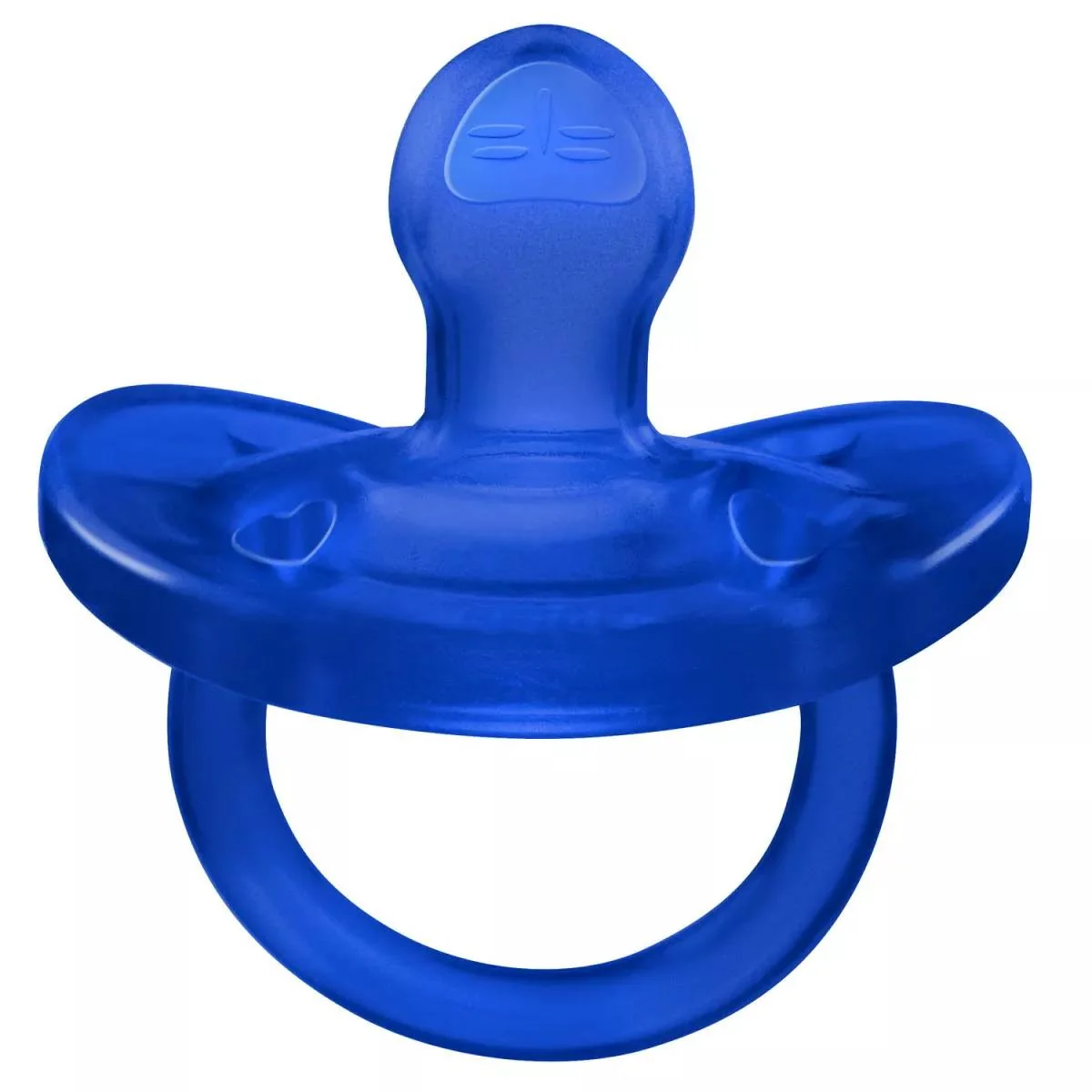 Suzeta anatomica din silicon PhysioSoft 16-36 luni Bleu, 1 bucata, Chicco