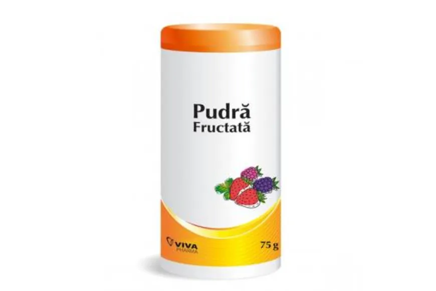 Pudra fructata, 75 g, Vitalia 