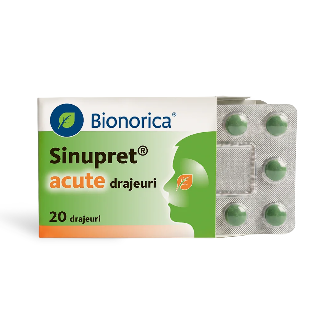 Sinupret Acute, 20 drajeuri, Bionorica