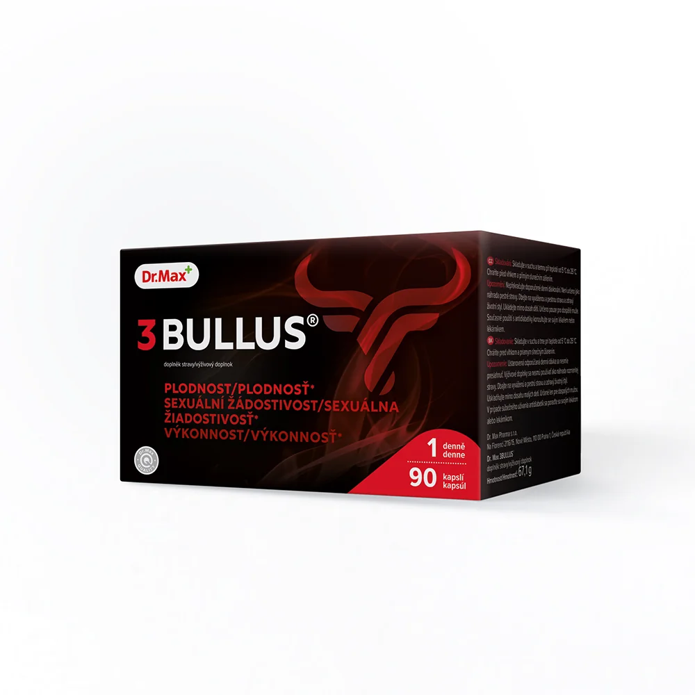 Dr. Max 3BULLUS, 90 capsule