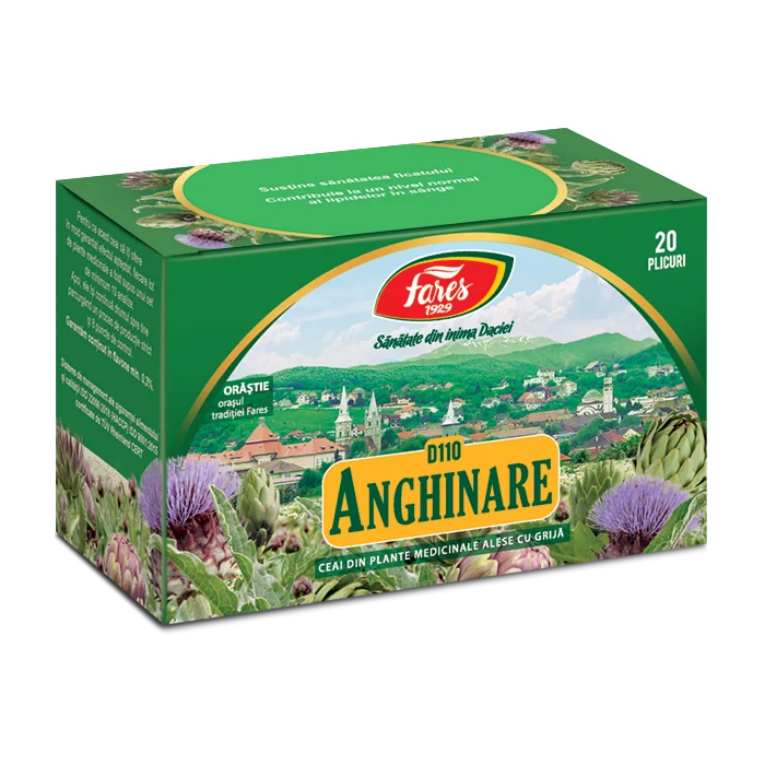 Ceai de anghinare D110, 20 plicuri, Fares