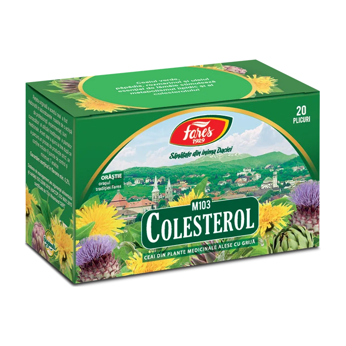 Ceai Colesterol, 20 plicuri, Fares