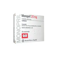 Monopril 20mg, 28 comprimate, Bristol Myers