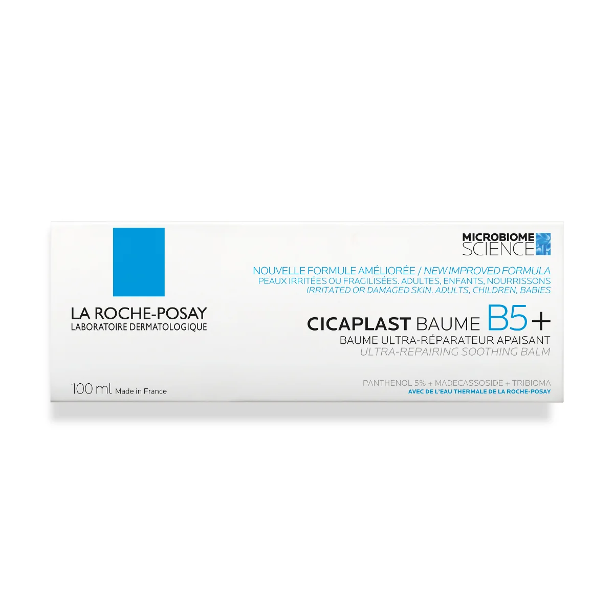 Balsam ultra-reparator calmant cu indicatii multiple pentru iritatii ale pielii si cicatrici Cicaplast B5 +, 100ml, La Roche-Posay