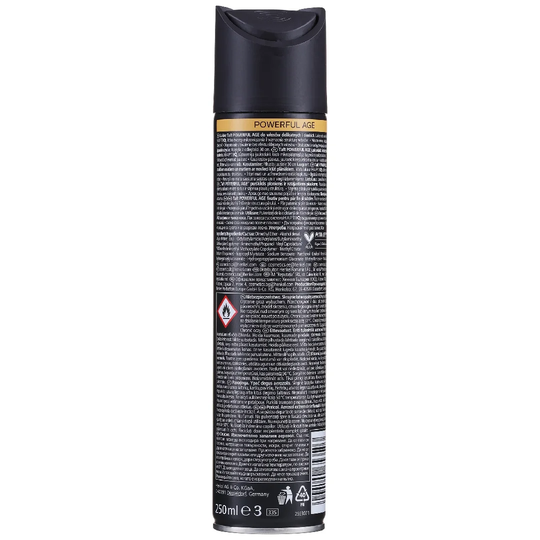 Fixativ Powerful Age, 250ml, Taft