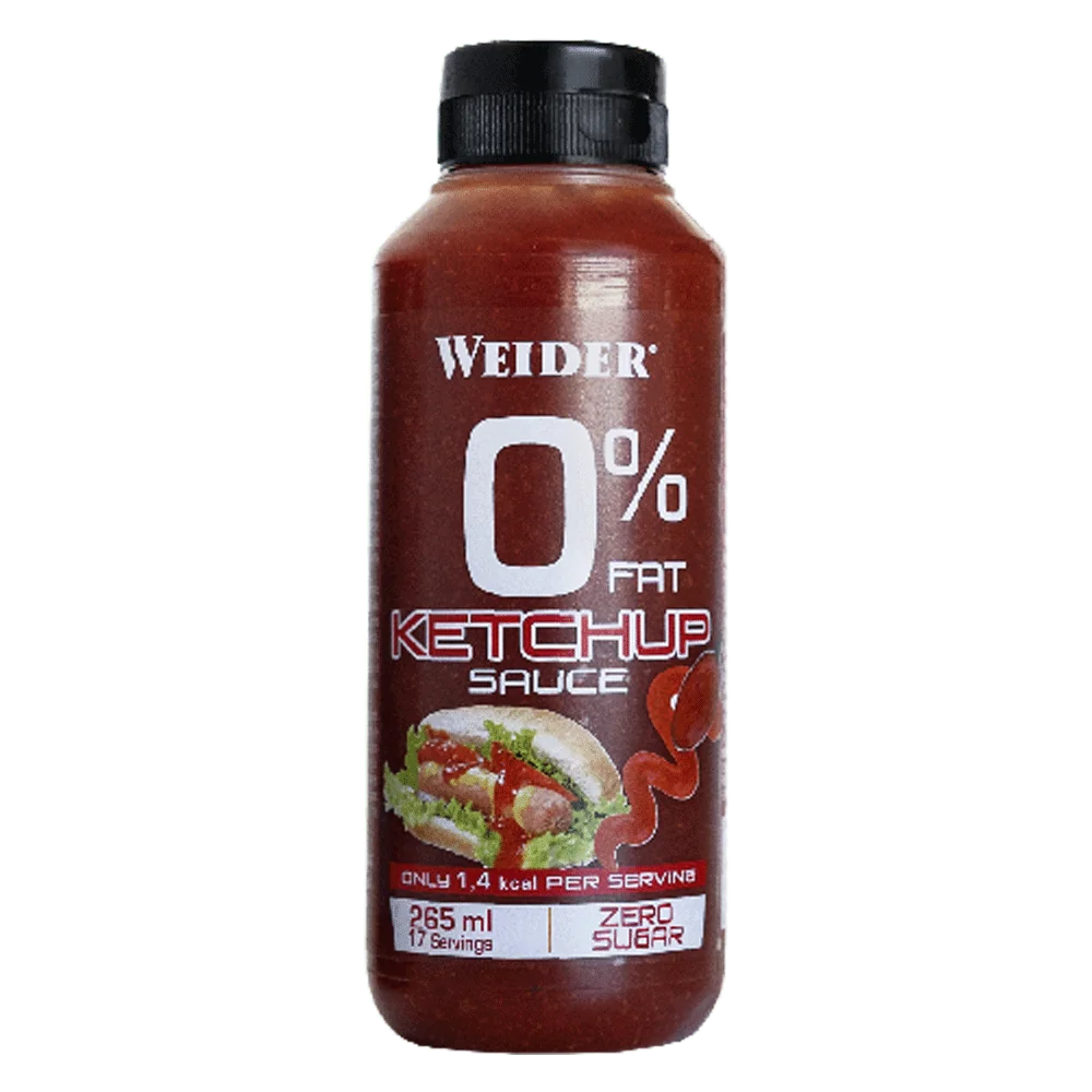 Sos fara zahar cu aroma de ketchup 0% Sauces, 265ml, Weider
