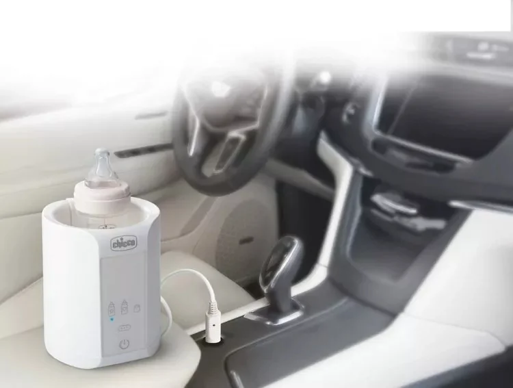 Incalzitor electric 2 in 1 cu adaptor pentru autovehicul 0luni+, 1 bucata, Chicco
