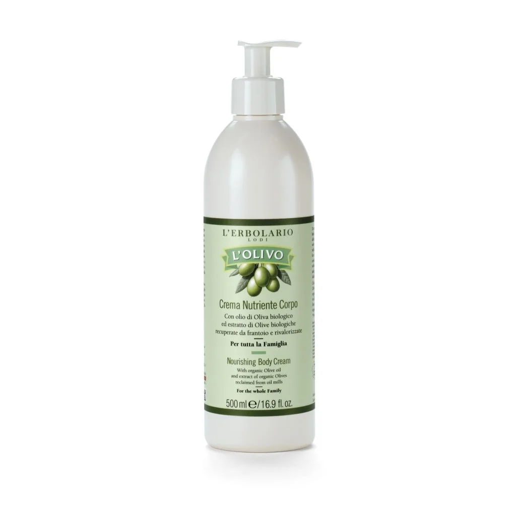 L'Erbolario Crema de corp cu ulei de masline, 500ml